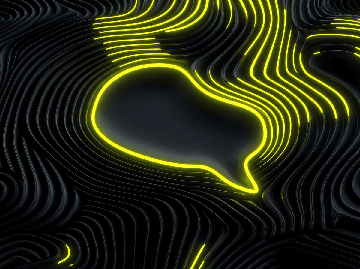 fond noir et jaune abstraite