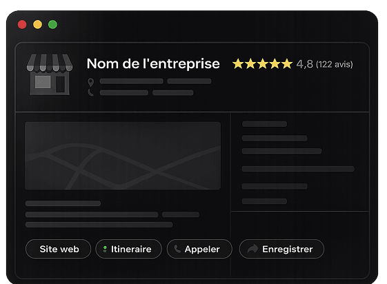 Exemple de fiche Google optimisee Exemple de fiche Google Business Profile